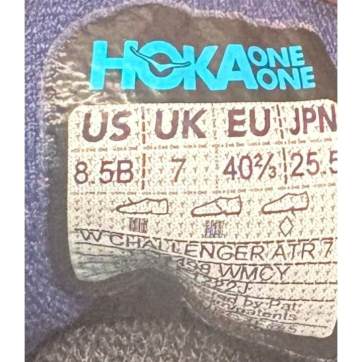 Hoka One One Challenger ATR 7 Mens Running Walking Sneakers size 8.56
