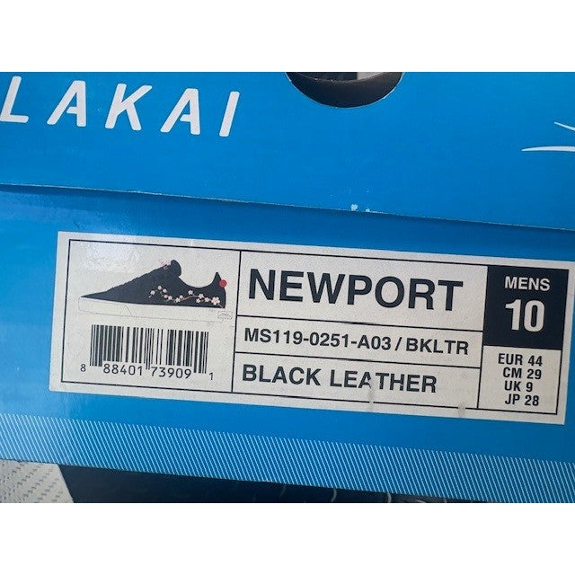 Lakai X Nico Hiraga Newport Cherry Blossum Sneakers mens size 10 Black leather7
