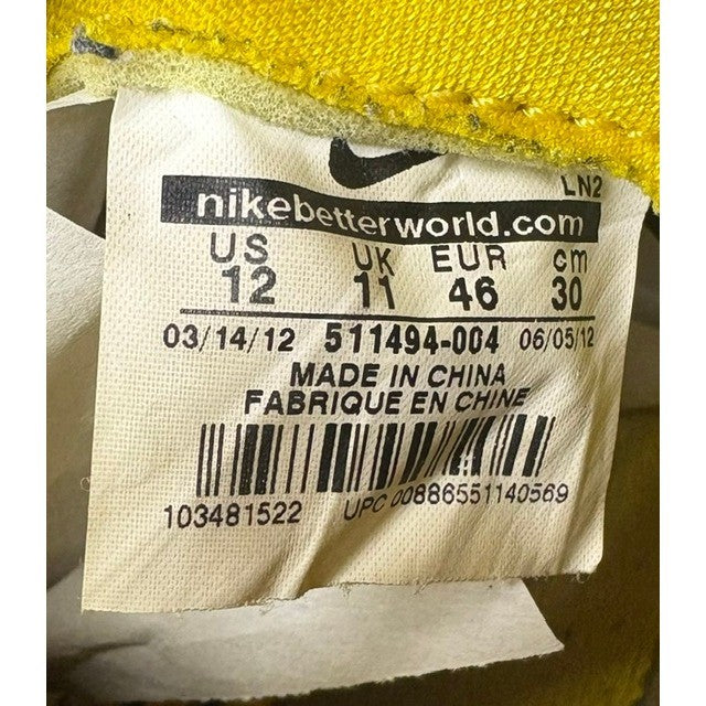 Nike Air Max Shake Evolve Speed Yellow (2012) 511494-004 Mens sneakers size 127