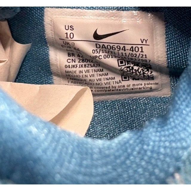 Nike Zoom Freak 3 Freeze Time Bluish Grey DA0694-40 Mens sneakers size 109