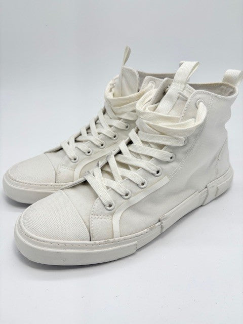 Asos Design White high top Mens Sneakers Size 100