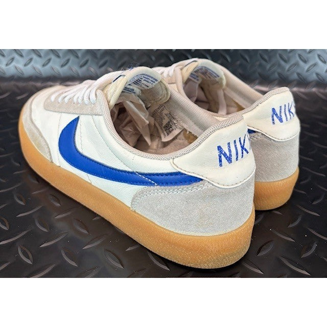 Nike Killshot 2 Leather Sail White Blue Mens leather suede sneakers size 83