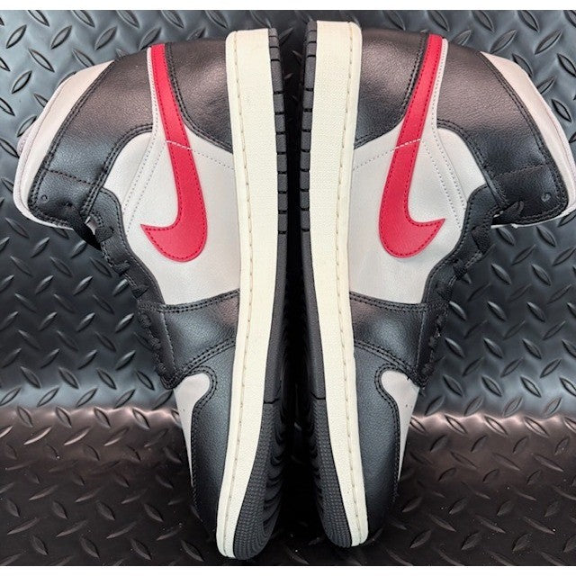 Jordan 1 Mid Black College Grey BQ6472-060 Womens sneakers size 12 or mens 10.55