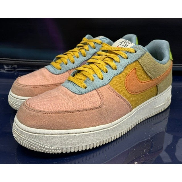 Nike Air Force 1 Low 07 LV8 Sun Club (2022) DQ4531-700 Mens sneakers size 9.50