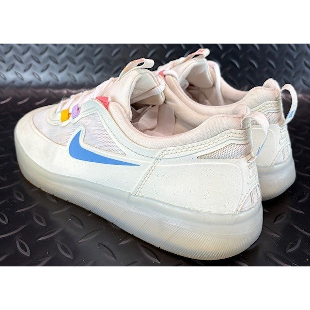 Nike SB Nyjah Free 2 Summit White Icy Sole BV2078-106 Mens sneakers size 83