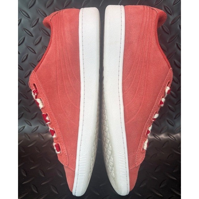 Puma Vikky Ribbon Salmon Coral White 365312-02 Womens sneakers size 85