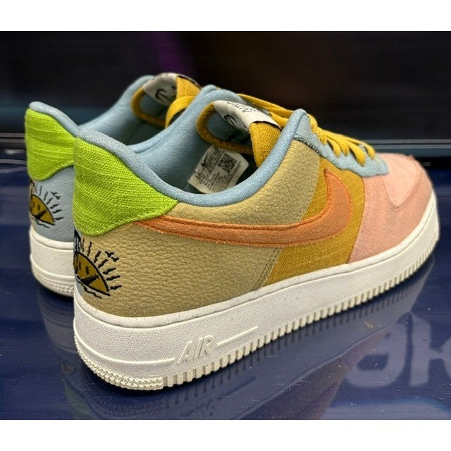 Nike Air Force 1 Low 07 LV8 Sun Club (2022) DQ4531-700 Mens sneakers size 9.53