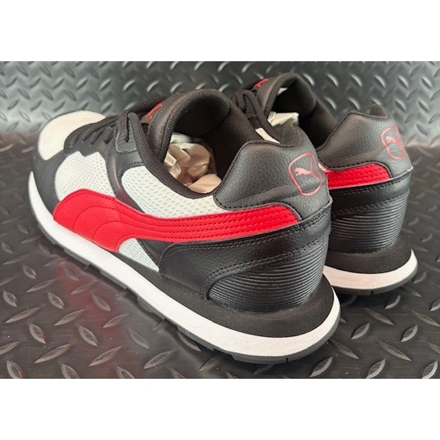 Puma Vista Lux Black White Red 370503-05 Mens Athletic Sneakers size 133