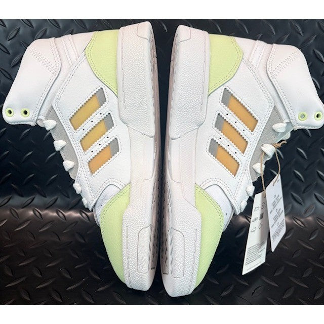 Adidas Drop Step XL White Lime Grey GZ1582 Womens Athletic Sneaker size 5.55