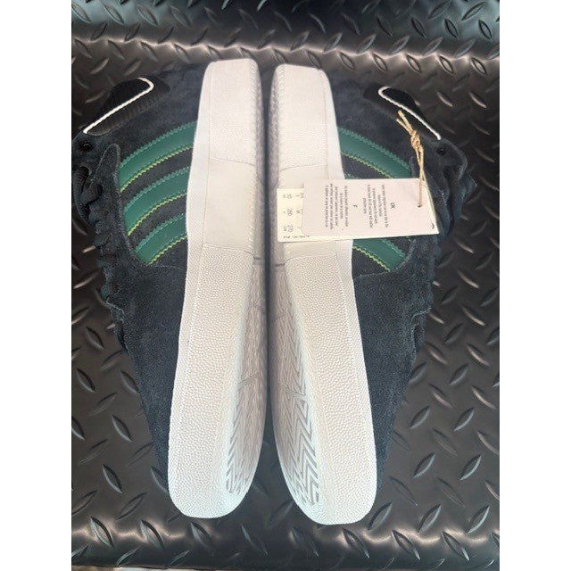 Adidas Tyshawn Mid Skateboarding GW3168 Black Green Mens Sneakers Size 105