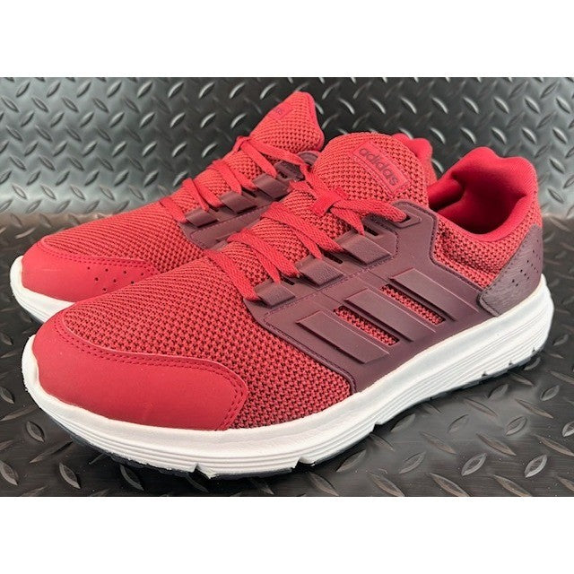Adidas Galaxy 4 Active Maroon White EE7918 Mens athletic sneakers size 120