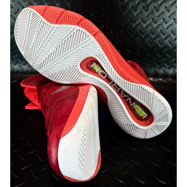 Nike Lunar Hyperquickness Red Lunarlon 652775-606 Mens Athletic Sneakers size 117