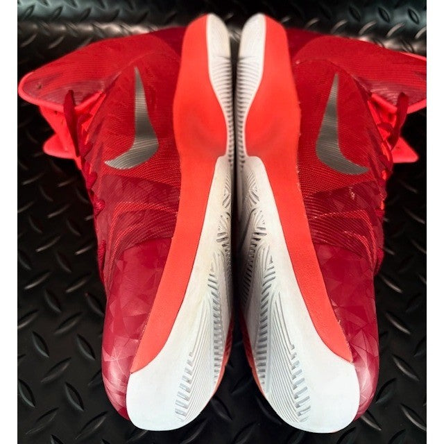 Nike Lunar Hyperquickness Red Lunarlon 652775-606 Mens Athletic Sneakers size 116