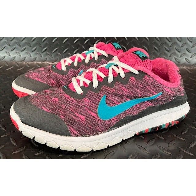 Nike Flex Experience RN4 Black Pink White 749177-603 Womens sneakers size 100