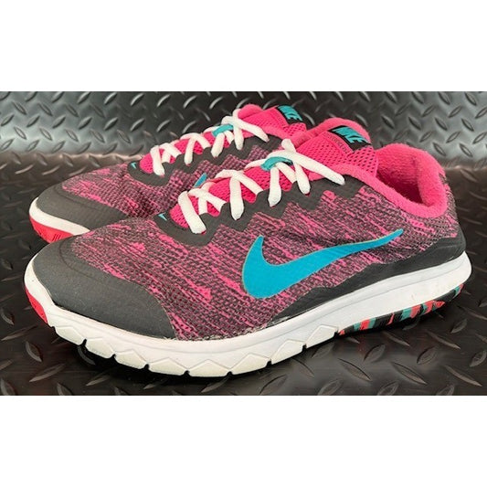 Nike Flex Experience RN4 Black Pink White 749177-603 Womens sneakers size 100