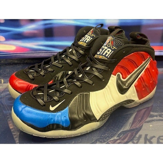 Custom Foamposites 8 of 68 pairs Red White Blue All Stars Mens sneakers size 140