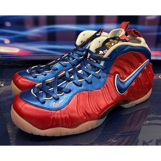 Custom Foamposites 28 of 68 pairs Blue Red Alabama Mens sneakers size 140