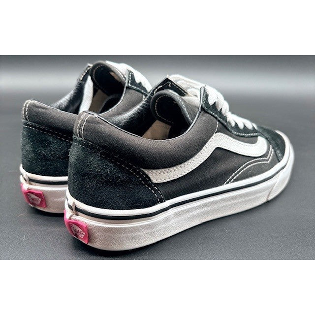 Vans Old Skool Classic Black White Skate Sneakers Mens size 6.5 Casual Shoes2