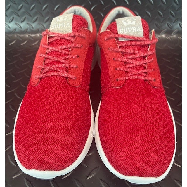 Supra Hammer Run Red White 08126-605-M Mens Athletic Sneakers Shoes Size 124