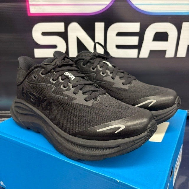 Hoka One One Clifton 10 Black (2025) 1162030-BBLC Youth sneakers size 4.5MD1