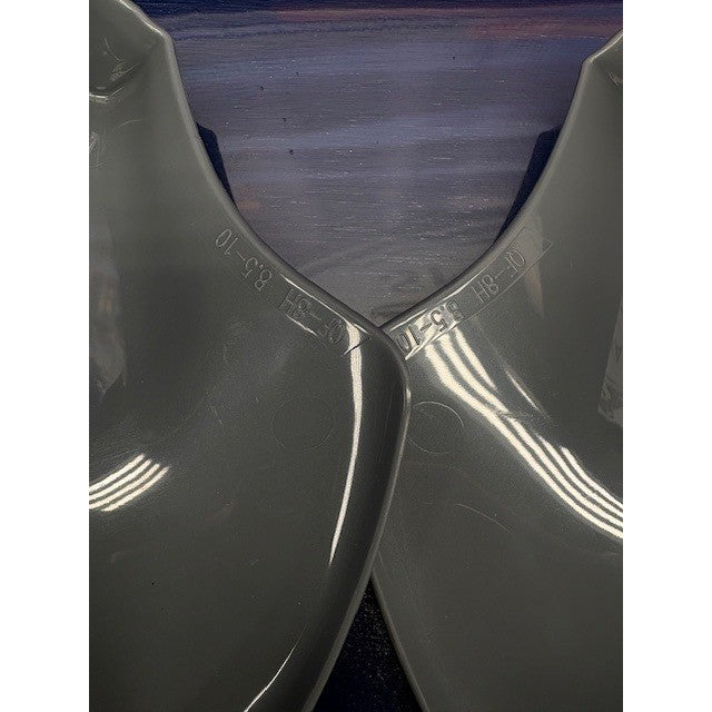 Jordan Grey Plastic Shoe trees - 1 pair - Mens Size 8.5 - 102