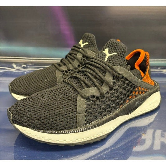 Puma Tsugi Netfit Black Orange (2017) 366162-02 Youth Sneakers size 6C0