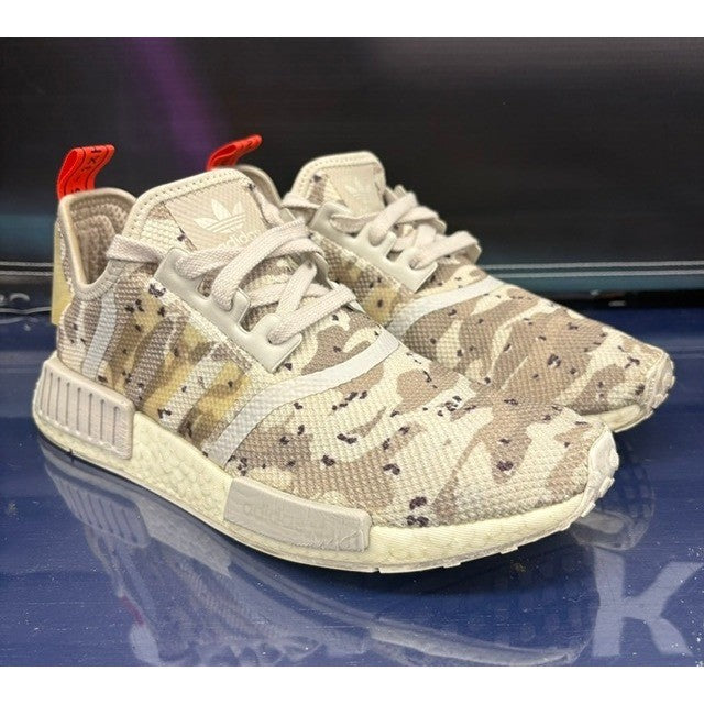 Adidas NMD R1 Cream Camo (2018) G27932 Womens sneakers size 7.51
