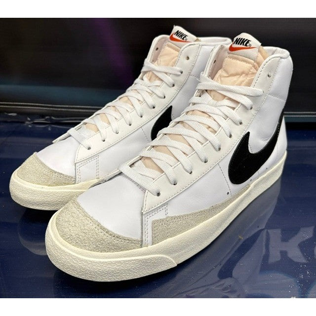 Nike Blazer Mid 77 Vintage White Black (2021) BQ6806-100 Mens sneakers size 130