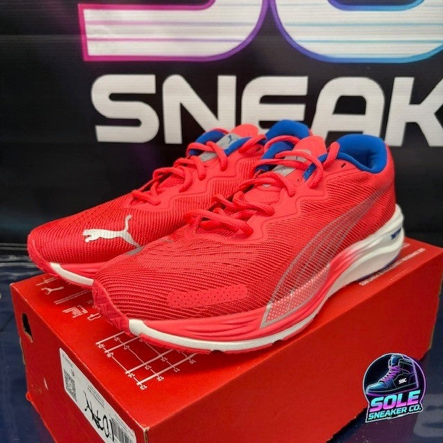 Puma Velocity Nitro 2 Fire Orchid Ultra Blue 372262-21 Womens sneakers size 110