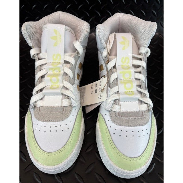 Adidas Drop Step XL White Lime Grey GZ1582 Womens Athletic Sneaker size 54