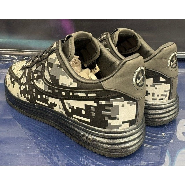 Nike Lunar Force 1 Low Digi Camo Black (2012) 577659-001 Mens sneakers size 11.53