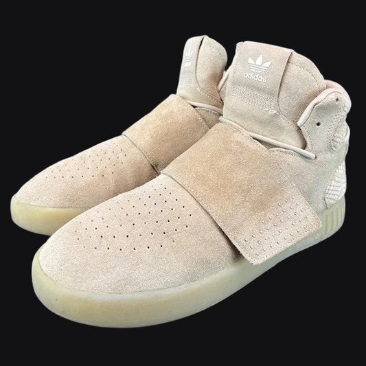 Adidas Tubular Invader Lace/Strap High Khaki BY3737 Womens sneakers size 110