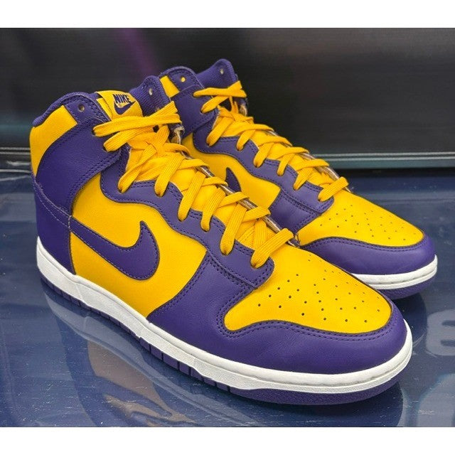 Nike Dunk High Lakers Purple Yellow (2022) DD1399-500 mens sneakers size 121
