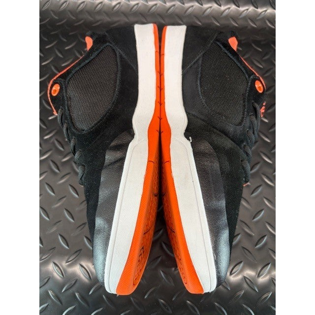eS Swift 1.5 Mens Skateboarding Shoes Black Orange Sneakers Size 9.55