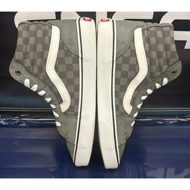 Vans Filmore Hi Checkerboard Grey White 721356 Mens sneakers size 85