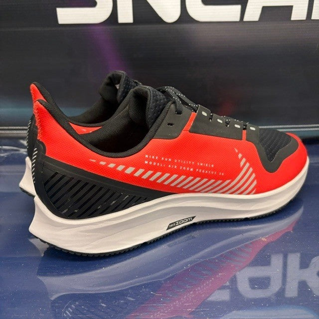 Nike Air Zoom Pegasus 36 Shield Habanero Red AQ8005-600 Mens sneakers size 11.52