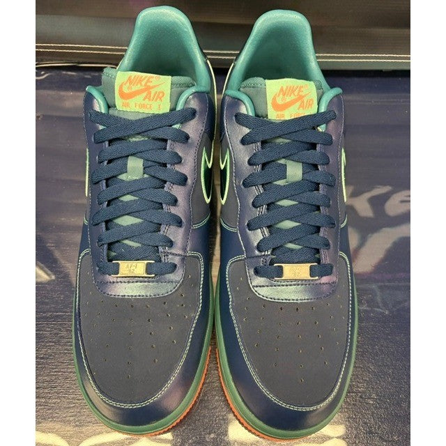 Nike Air Force 1 Low Brave Blue Teal (2013) 488298-420 Mens sneakers size 11.55