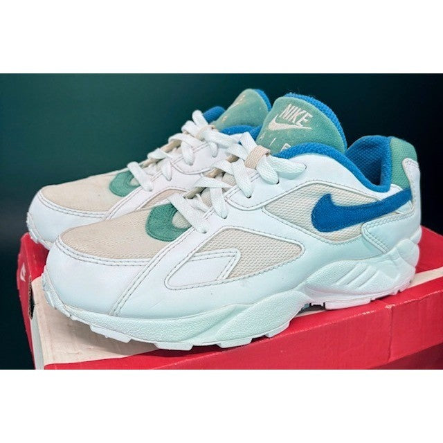 Vintage Nike Ceres Pantheon 1995 White Blue Green mens size 8.50