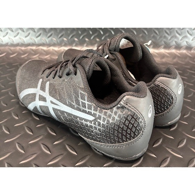 Asics Rhythmic 3 Dance Shoe Black Grey Womens size 7 sneakers S576N3