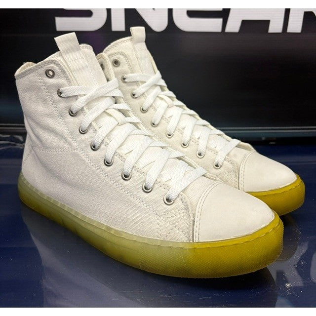 Asos Design White High Top F102663 Canvas Mens sneakers size 101