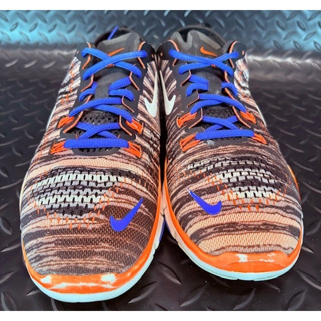 Nike Free 5.0 TR Fit 5 Blue Orange Athletic Running Shoes Sneakers Mens size 84