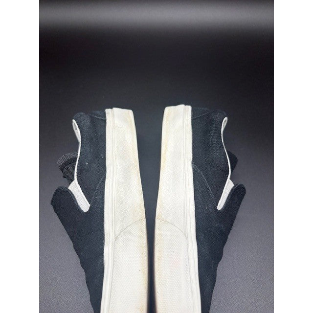 Vans Classic Slip On Black Suede Skate Shoes Sneakers Mens size 55