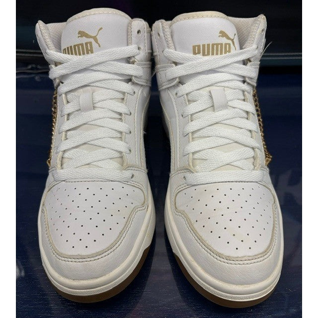 Puma Rebound Layup High White (2024) 399165-01 Mens sneakers size 4.54
