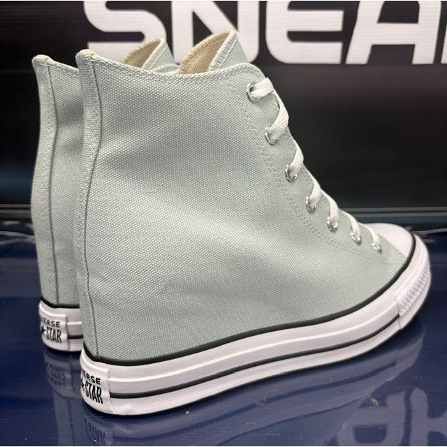 Converse Chuck Taylor All Star Light Mint A13532C Womens Wedge sneakers sz 10.52
