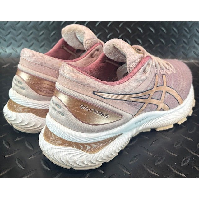 Asics Gel-Nimbus 22 Pink White FlyteFoam 1012A587 Womens sneakers size 92