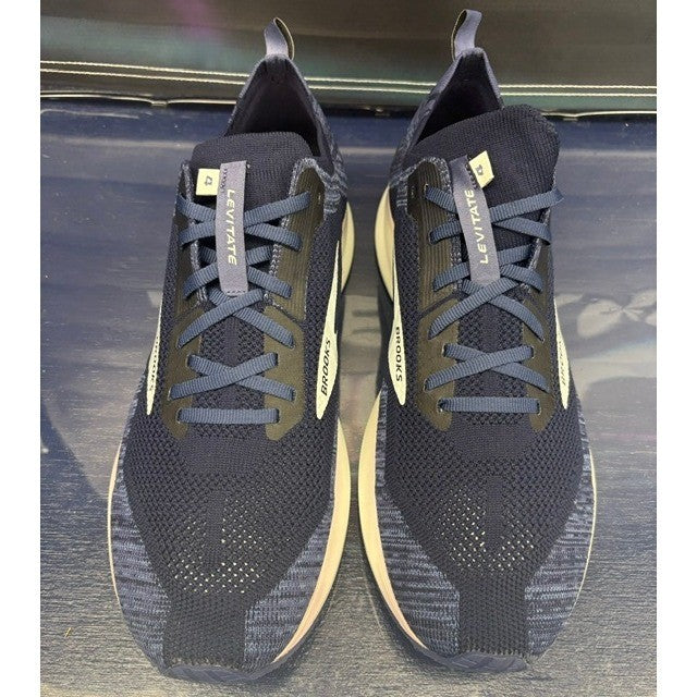 Brooks Levitate 4 Navy Blue Silver (2020) 1103451D439 Mens sneakers size 11.54