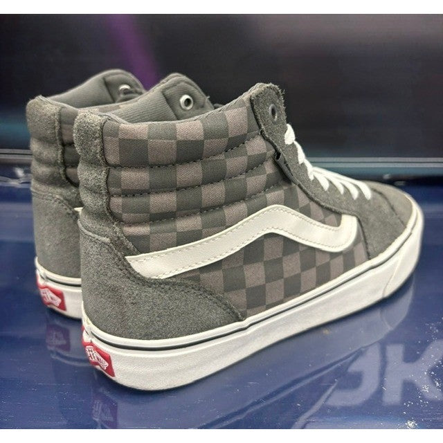 Vans Filmore Hi Checkerboard Grey White 721356 Mens sneakers size 82