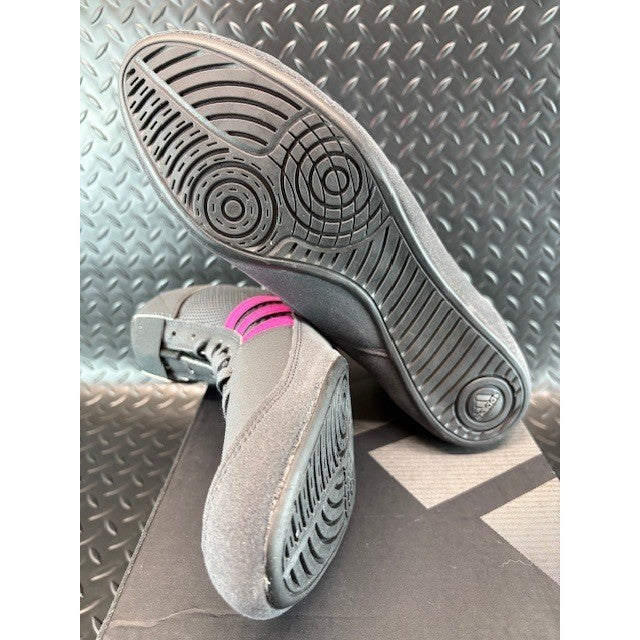 Adidas HVC Grey Pink Wrestling Shoes HP6870 Mens sneakers size 11.56