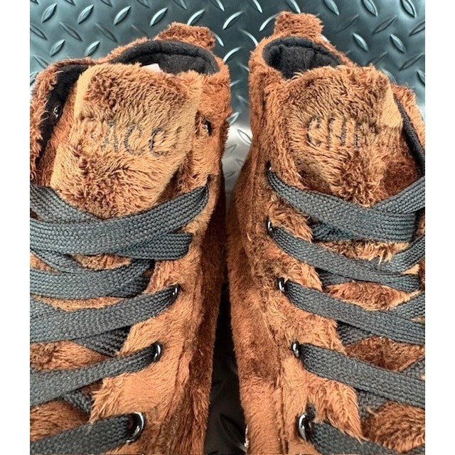 Star Wars Chewbacca Brown Furry Face High Top Sneakers Lucas Films womens size 85