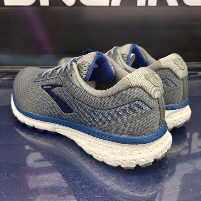 Brooks Ghost 12 Grey Blue White (2019) 1103161D003 Mens sneakers size 11.53